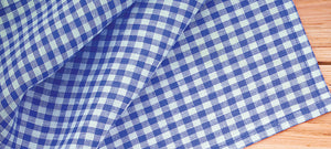 RANS Gingham Checked Tablecloths 5cm Hemming 100% Cotton