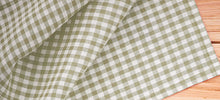 Load image into Gallery viewer, RANS Gingham Checked Tablecloths 5cm Hemming 100% Cotton