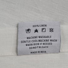 Load image into Gallery viewer, Jenny Mclean Venice Tablecloths 100% Linen | White