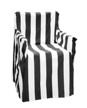 Load image into Gallery viewer, Stripy RANS Alfresco Director Chair Covers - Stripe Design - 100% Cotton