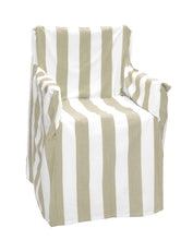 Load image into Gallery viewer, Stripy RANS Alfresco Director Chair Covers - Stripe Design - 100% Cotton