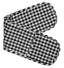 Load image into Gallery viewer, Gingham Double Mitts 100% Cotton by RANS