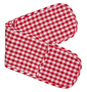 Gingham Double Mitts 100% Cotton by RANS