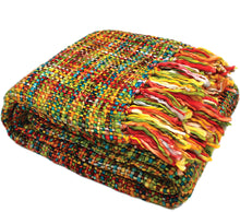 Load image into Gallery viewer, Rans Oslo Summer\Winter acrylic weaved Woven Throws 127x152cm |  Tutti Frutti