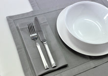 Load image into Gallery viewer, RANS Elegant Hemstitch Placemats 100% cotton