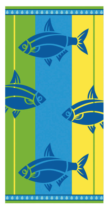 Jacquard Velour Beach Towels 400GSM