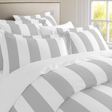 Load image into Gallery viewer, Rans Oxford Stripe Quilt Cover Sets