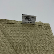 Load image into Gallery viewer, RANS London Waffle Tea towels Latte set of 3
