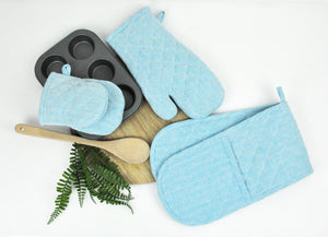 RANS Herringbone Oven Gloves 100% Cotton