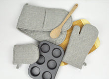 Load image into Gallery viewer, RANS Herringbone Double Mitts 100% Cotton