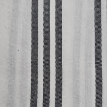 Load image into Gallery viewer, RANS Milan Tea Towels 5 Piece Set Check &amp; Stripe Designs | BLACK