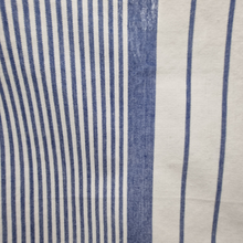 Load image into Gallery viewer, RANS Milan Tea Towels 5 Piece Set Check &amp; Stripe Designs | COBALT BLUE