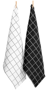 RANS Cambridge Waffle Tea Towel Set of 2