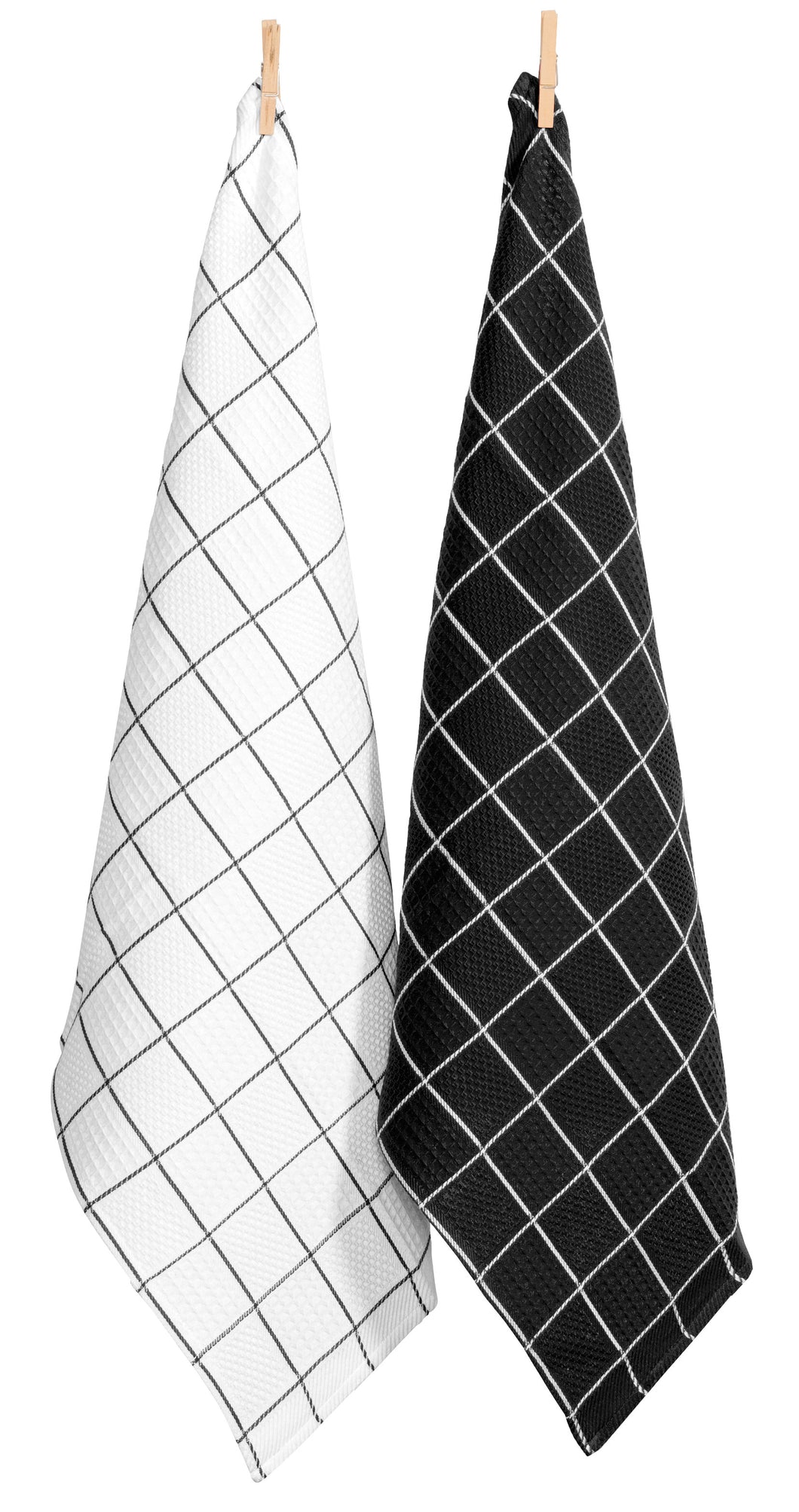 RANS Cambridge Waffle Tea Towel Set of 2