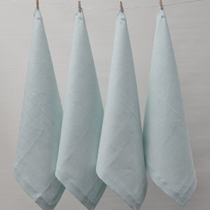 Jenny Mclean Venice Pure Linen Napkins - Set of 4 | Mist