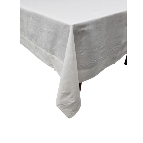 Jenny Mclean Venice Tablecloths 100% Linen | White