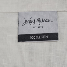 Load image into Gallery viewer, Jenny Mclean Venice Tablecloths 100% Linen | White