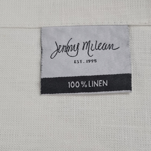 Jenny Mclean Venice Tablecloths 100% Linen | White