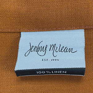 Jenny Mclean Venice Pure Linen Napkins - Set of 4 | Terracotta