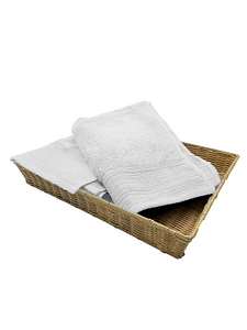 Jenny Mclean De La Maison Bath Towels 2 ply sheared Border 600GSM
