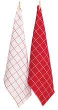 Load image into Gallery viewer, RANS Cambridge Waffle Tea Towel Set of 2