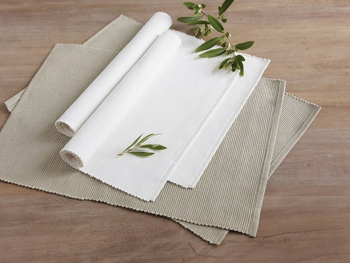 RANS Lollipop Ribbed Placemats 100% cotton