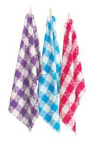 RANS Polka Dots Tea Towels 100% Cotton - 3 piece set